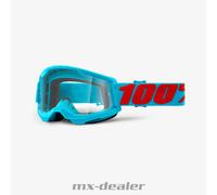 100 % Crossbrille Strata2 Summit Klarglas Motocross Downhill MTB Enduro DH BMX