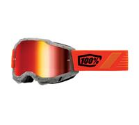 100% Motocross Brille Accuri 2 Verspiegelt Gen 2 Tear Off Anti Fog Kratzfest