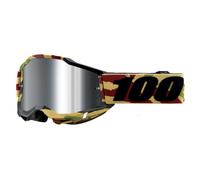 100% Brille Accuri 2 – Gold-Silber Spiegelglas (CAT3)