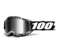 100% Motocross Brille Accuri 2 Verspiegelt - Schwarz