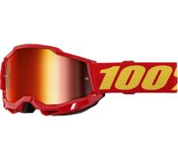 100% Brille Accuri 2 – verspiegeltes rotes Glas (CAT3)