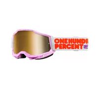 100% MX Brillengläser Accuri 2 Hundreds Gold Mirror MTB Motocross Quad ATV