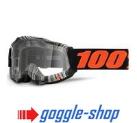 100% Percent ACCURI 2 Motocross MX MTB Brille - Geospace- Rot Spiegelglas