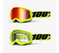 100 % Prozent Brille Strata2 Motocross Enduro Downhill Cross Mtb Dh Bmx Mx NEW