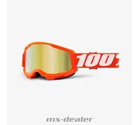 100 % Prozent Brille Strata2 Orange Motocross Enduro Downhill MTB DH BMX