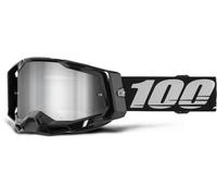 100% Racecraft II Essential Motocross Brille, schwarz-grau für Männer