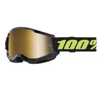 100% STRATA 2 Downhill-Brille, schwarz, größe os
