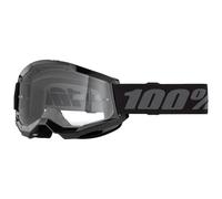 100percent Strata 2 Junior Brille Clear Lens Black