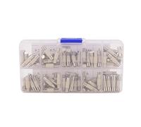 100 Stück 5x20mm Feinsicherung Glassicherung Sortiment für Fahrzeuge 12V-24V, 10 verschiedene Stromstärken