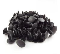 100 Stück 8 mm Nylon Stoßstangen-Clips für Ford 388577s W705589-s300 für Chrysler 6030441 Kotflügel-Befestigung schwarz