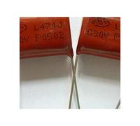 100 Stück CBB 474 630 V 474J CBB21 0,47 uF 470 nF P20 metallisierter Polypropylen-Folienkondensator Elektronische Geräte
