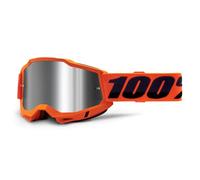 100% Unisex-Adult 469-062-50014-00041 Motocross Schutzbrille, Orange/Schwarz, M