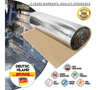 100 x 200cm Selbstklebend Dämmmatte PKW KFZ Motorhaube Schallschutzmatte 6mm