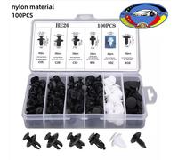 100 X Stück Auto Befestigung Clips Stoßstange Tür Verkleidung Kotflügel PKW,.