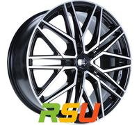 1000 MIGLIA MM1023 black polished 8.0Jx19 5x114.3 ET45