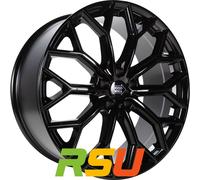 1000 Miglia MM1030 gloss black 8x19" ET45 LK5 114.3 ML 73.1 Alufelgen 19 Zoll