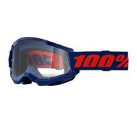 100% Sonnenbrille Strata 2 klares Glas (CAT0) Marineblau