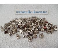 100x Schlüsselventilkappe Ventilausdreher außen Metall VG8 Ventil Schlüssel