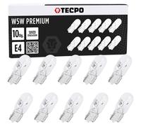 100x W5W STANDLICHT 12V 5W KENNZEICHENLICHT T10 AUTOLAMPEN GLASSOCKEL LAMPE