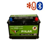 BullTron LiFePO4 12,8V 105Ah Smart BMS Bluetooth Polar