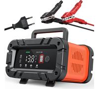 10A Auto Akku Ladegerät 12V 24V LCD 200Ah