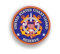 10cm Auto-Aufkleber Sticker Decal USCG Coast Guard Reserve Stern Anker F933