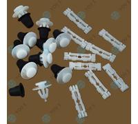 10er SET YOU.S Original Montage Clips Zierleisten für VW Jetta II / Jetta III