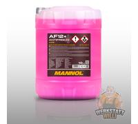 10 (1x10) Liter MANNOL Antifreeze AF12+ Kühlerfrostschutz Fertiggemisch rot (...