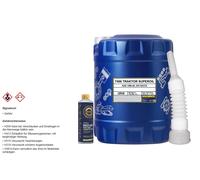 10L MANNOL Traktor Super API CD + Ester Additive & Auslaufrohr