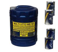 10L Motoröl MANNOL Multi UTTO WB 101 API GL-4 2xLeak-Stop+Motor Flush