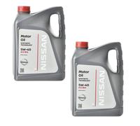 10l Nissan 5W40 A3/B4 Motoröl, Original KE900-90042 ACEA A3/B4, API CF, SN