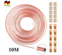 10m KUPFER-BREMSLEITUNG-Ø4,75mm BREMSROHR + 20 SCHNELL-VERBINDER VERSCHRAUBUNGEN