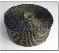 10m lang 5cm breit Titan Hitzeschutzband Fächerkrümmer Auspuff Band Lava Lawa