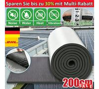 10mm 2m Schalldämmung Selbstklebend Auto Dämmmatte Isolierung Schallschutzschaum
