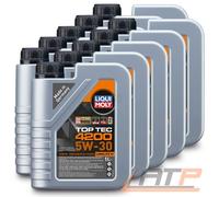 10x 1 L LITER LIQUI MOLY TOP TEC 4200 5W-30 MOTOR-ÖL MOTOREN-ÖL 31918442