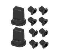 10x 191853615A Emblem Clips Tüllen Buchse Für VW Golf Vento Polo Skoda Oktavia