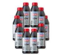 10x 500ml LIQUI MOLY 1617 Getriebeöl Motorbike Gear Oil (GL4) 80W