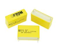 10x Arcotronics MKT Folien Kondensator | 3,9µF 100V DC I 2-Pin Anschluss I 2-Pin I 3,9uF, 3900nF I Kondensator für Frequenzweichen von Lautsprechern oder zur Entstörung von elektrischen Geräten