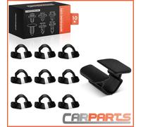 10x Befestigungsclips Motorhaube Dämmmatte Nylon für Audi A3 A4 A6 Seat Ibiza 2