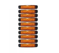10x Begrenzungsleuchten Gelb Positionsleuchten 6 LED 24V E13 OVP LKW Anhänger