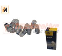 10x Birne Glühlampe ORIGINAL HELLA R10W 24V 10W BA15s Leuchtmittel