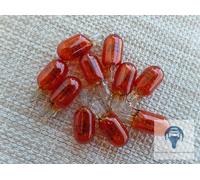 10x Blinkerlampe Seitenblinker Lampe orange 12V 5W W2,1x9,5d, WY5W