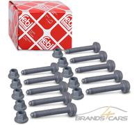 10x FEBI BILSTEIN SCHRAUBENSATZ FEDERBEIN-RADLAGERGEHÄUSE VORNE 27876