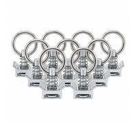 10x Fitting Airlineschiene 1 Zoll 25,4mm Zurröse Airline Schiene SWL/WLL daN 900