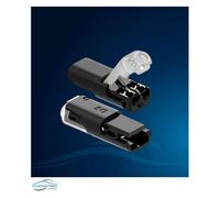 20x Auto Stecker Steckverbindung Steckverbinder KFZ Kabel 2 Polig Wasserdicht DE