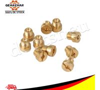 25x Hauptdüse 55-115 M6 für Dellorto & Mikuni Vergaser 6mm Hauptdüsen Düsenset