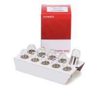 10x HERTH+BUSS ELPARTS Halogenlampe Glühlampe Soffittenlampe 12V 10W R10W BA15s