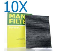 10x Mann-Filter Innenraumfilter Pollenfilter Smart ForTwo Coupe Cabrio