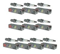 10X NGK Laser Platinum Premium Zündkerze 3199 Typ BKR6EQUP Zünd Kerze