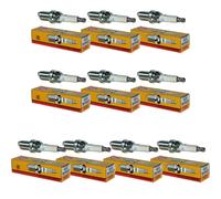 10X Original NGK Zündkerzen BKR6EZ für Fiat Lancia Peugeot Renault Nissan Dacia